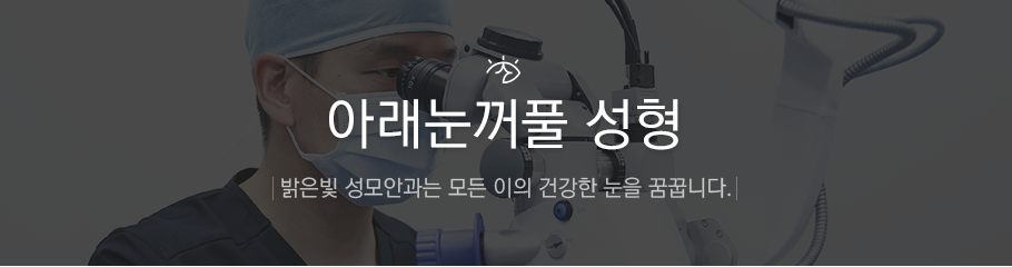 아래 눈꺼풀 성형